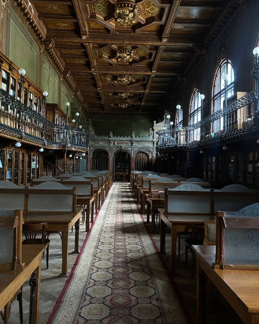 The library of “Alexandru Ioan Cuza” University in Iași