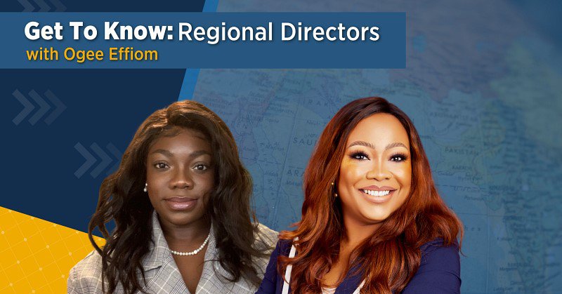 Get to Know: Regional Directors with Ogee Effiom