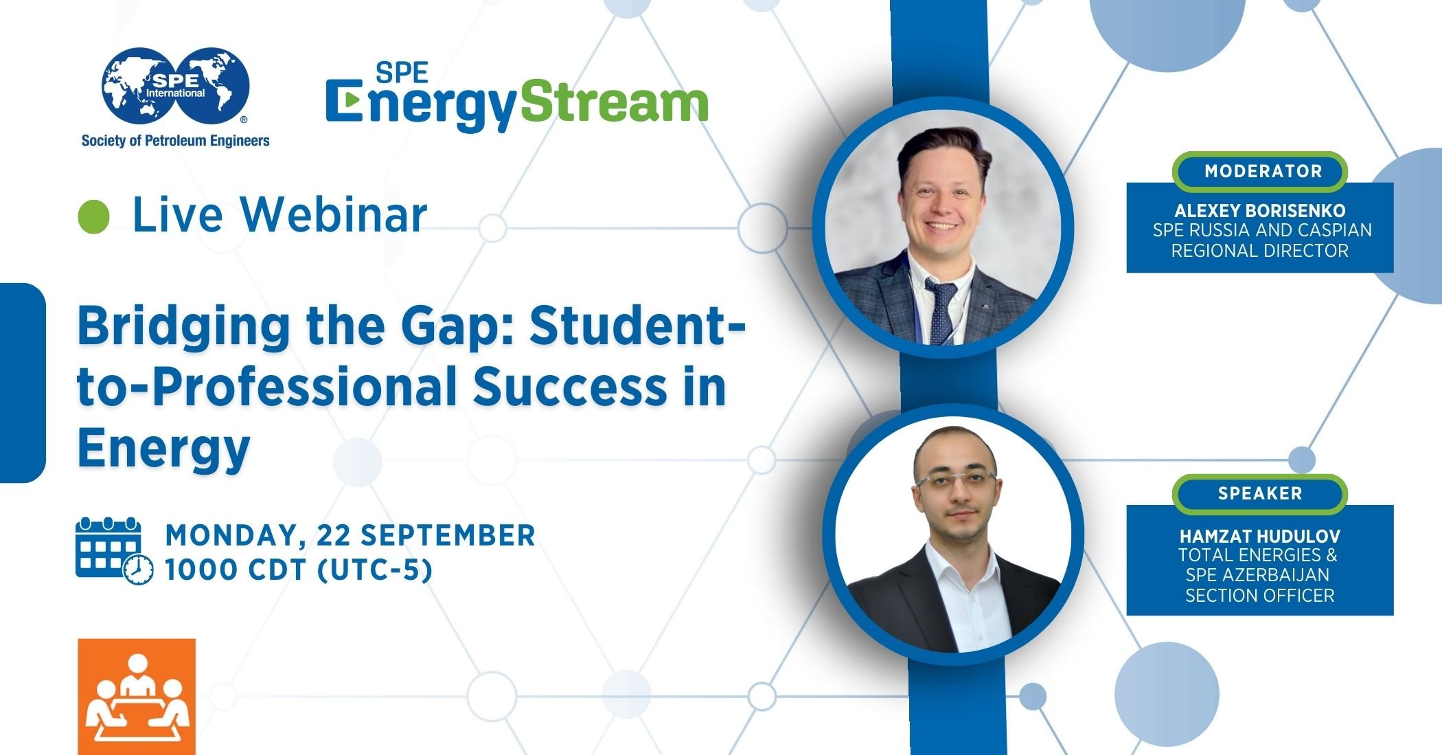 SPE Webinar: Bridging the Gap: Student-to-Professional Success in Energy