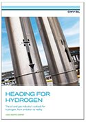 Cover of report on Heading for Hydrogen