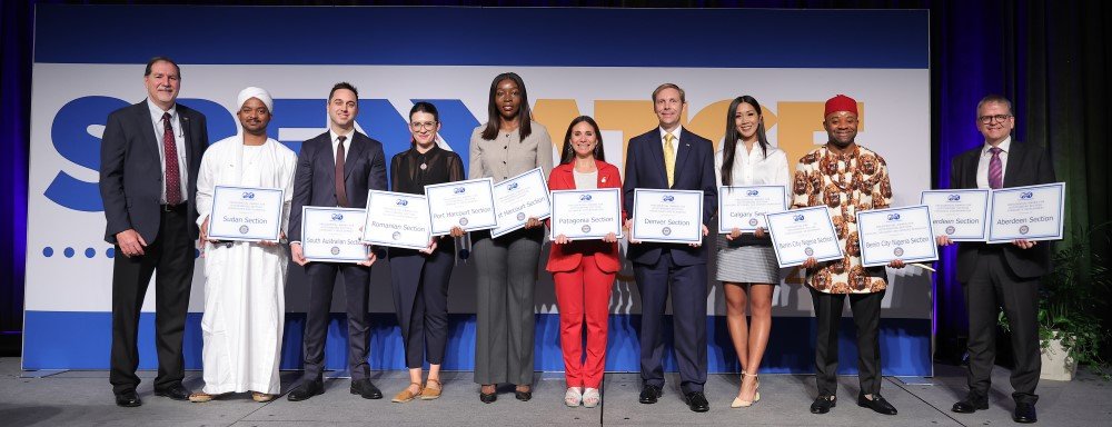 Section Award winners